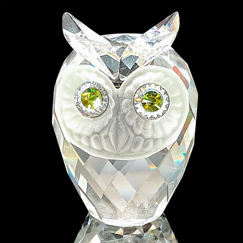 SWAROVSKI CRYSTAL FIGURINE, OWLThis