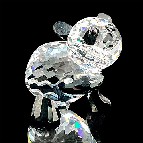 SWAROVSKI CRYSTAL FIGURINE, PANDA