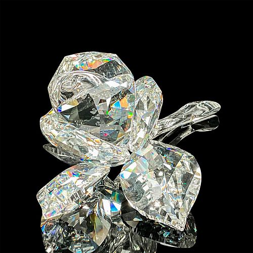 SWAROVSKI CRYSTAL FIGURINE ROSE
