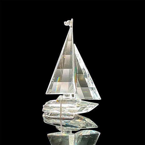SWAROVSKI CRYSTAL FIGURINE, SAILING
