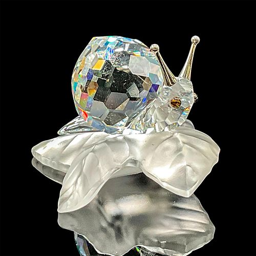 SWAROVSKI CRYSTAL FIGURINE, SNAIL