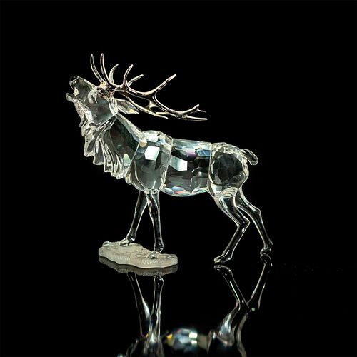 SWAROVSKI CRYSTAL FIGURINE, STAG