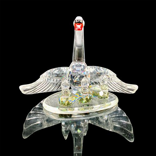 SWAROVSKI CRYSTAL FIGURINE, SWAN