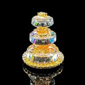 SWAROVSKI CRYSTAL FIGURINE, WE