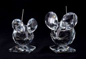 SWAROVSKI CRYSTAL FIGURINES: 2