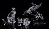 SWAROVSKI CRYSTAL FIGURINES: 3
