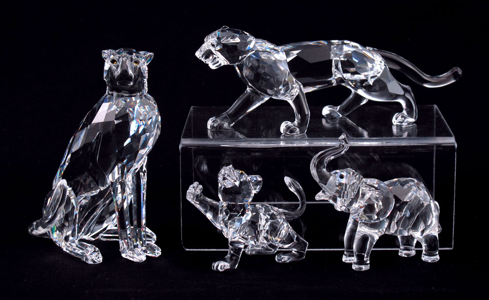 SWAROVSKI CRYSTAL FIGURINES: