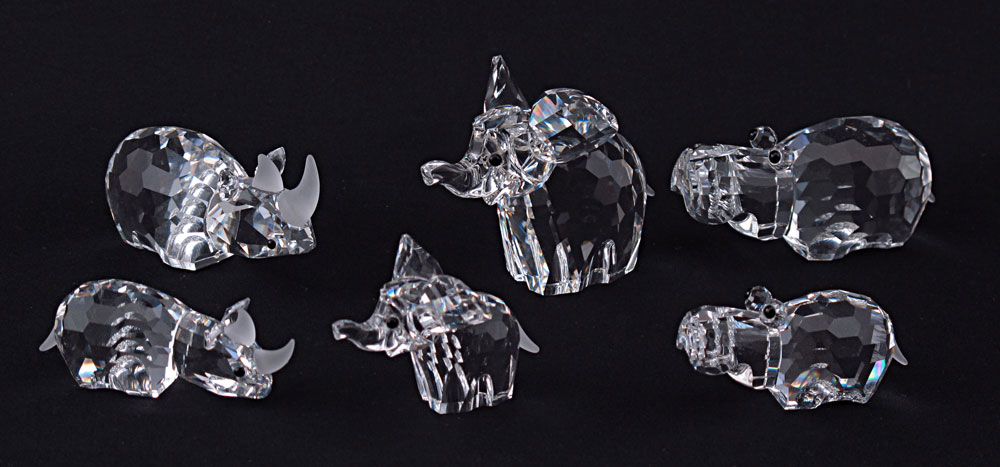 SWAROVSKI CRYSTAL FIGURINES: