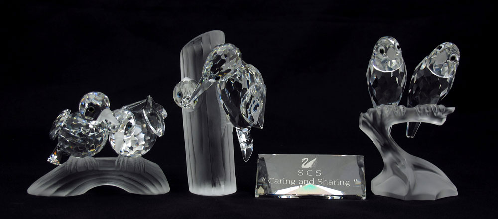 SWAROVSKI CRYSTAL FIGURINES: CARING