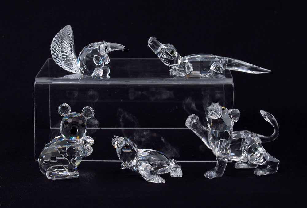 SWAROVSKI CRYSTAL FIGURINES: