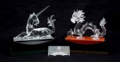 SWAROVSKI CRYSTAL FIGURINES: F