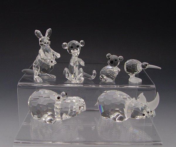 SWAROVSKI CRYSTAL FIGURINES FROM
