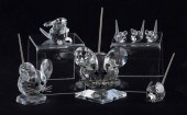 SWAROVSKI CRYSTAL FIGURINES: M