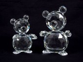 SWAROVSKI CRYSTAL FIGURINES: T