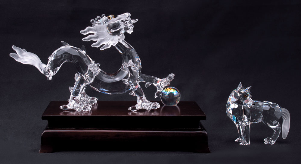 SWAROVSKI CRYSTAL FIGURINES: To