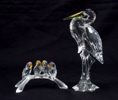 SWAROVSKI CRYSTAL FIGURINES: T