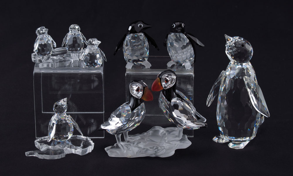 SWAROVSKI CRYSTAL FIGURINES: To