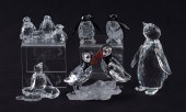 SWAROVSKI CRYSTAL FIGURINES: T