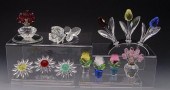 SWAROVSKI CRYSTAL FLOWERS: ''E