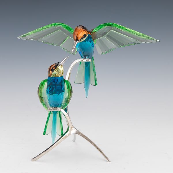 SWAROVSKI CRYSTAL HUMMINGBIRDS 11