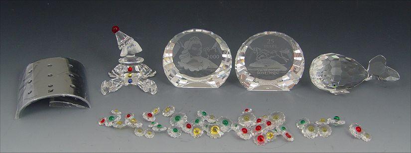 SWAROVSKI CRYSTAL MISC. 5 PIECE