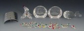 SWAROVSKI CRYSTAL MISC. 5 PIEC