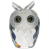 SWAROVSKI CRYSTAL OWL FIGURINE