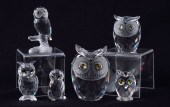 SWAROVSKI CRYSTAL OWL FIGURINE