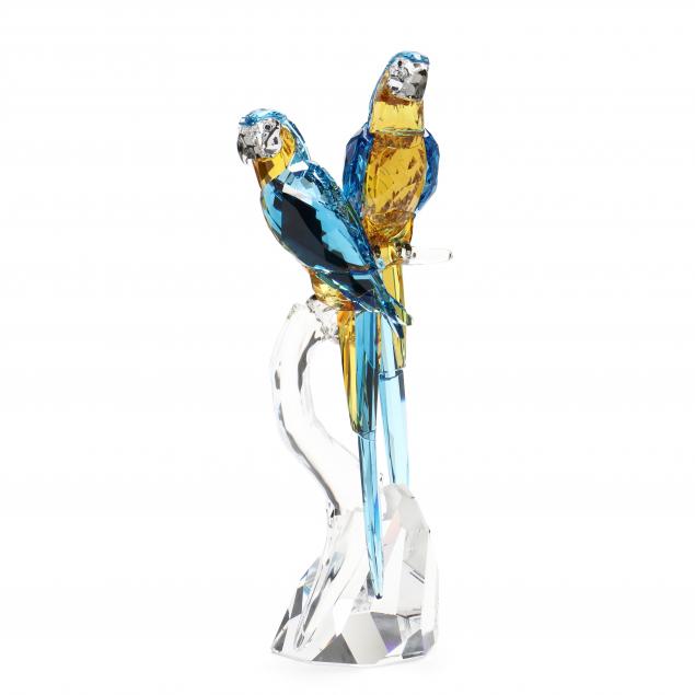 SWAROVSKI CRYSTAL PARADISE MACAWS