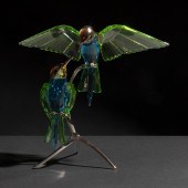 Swarovski Crystal Peridot Bee-