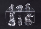 SWAROVSKI CRYSTAL RABBIT FIGUR