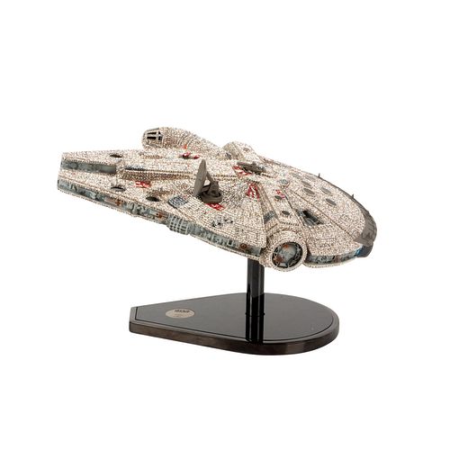 SWAROVSKI CRYSTAL SCULPTURE, STAR