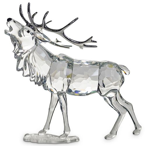 SWAROVSKI CRYSTAL STAG ELK