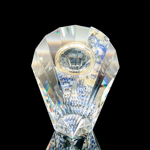 SWAROVSKI CRYSTAL TABLE CLOCK,