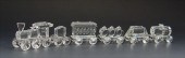 SWAROVSKI CRYSTAL TRAIN SET: 1