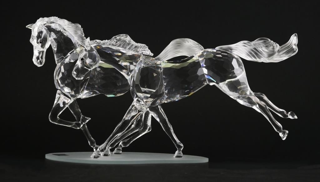 SWAROVSKI CRYSTAL WILD HORSES