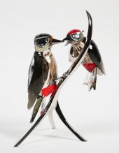 SWAROVSKI CRYSTAL WOODPECKERS