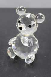 SWAROVSKI CUT CRYSTAL TEDDY BE