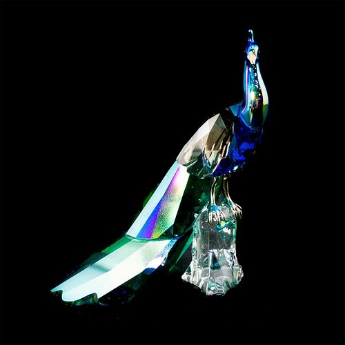SWAROVSKI FIGURINE, PEACOCK LOYALTY