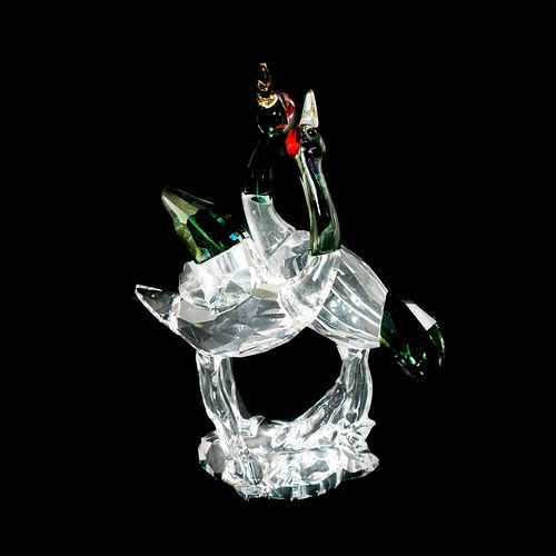 SWAROVSKI FIGURINE, RED CROWNED
