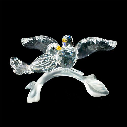 SWAROVSKI FIGURINE, TURTLE DOVES