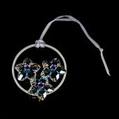 SWAROVSKI FLORAL PENDANT ORNAM