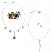 SWAROVSKI JEWELRY 4PC GROUP: L