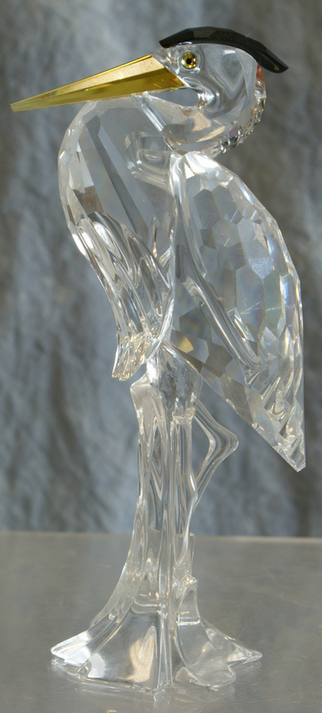 Swarovski Retired Silver Heron,