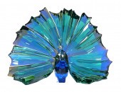 SWAROVSKI SCS CRYSTAL PEACOCK