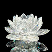 SWAROVSKI SILVER CRYSTAL CANDL