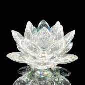 SWAROVSKI SILVER CRYSTAL CANDL