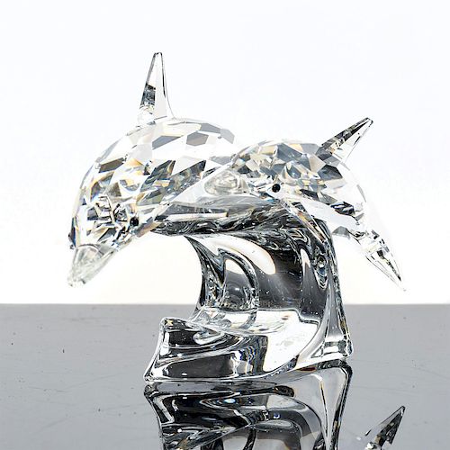 SWAROVSKI SILVER CRYSTAL DOLPHIN