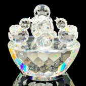 SWAROVSKI SILVER CRYSTAL FIGUR