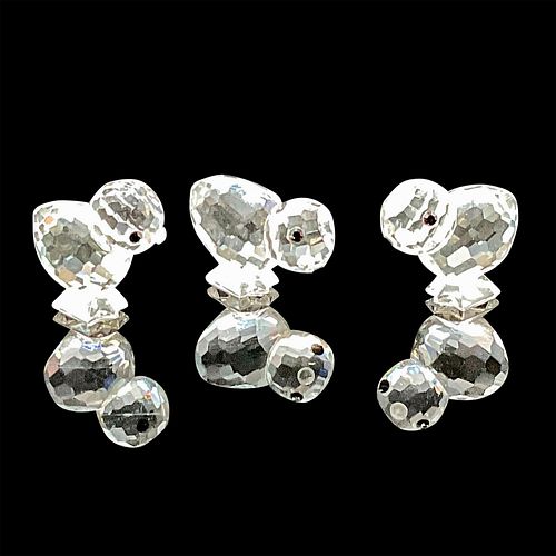 SWAROVSKI SILVER CRYSTAL FIGURINES,